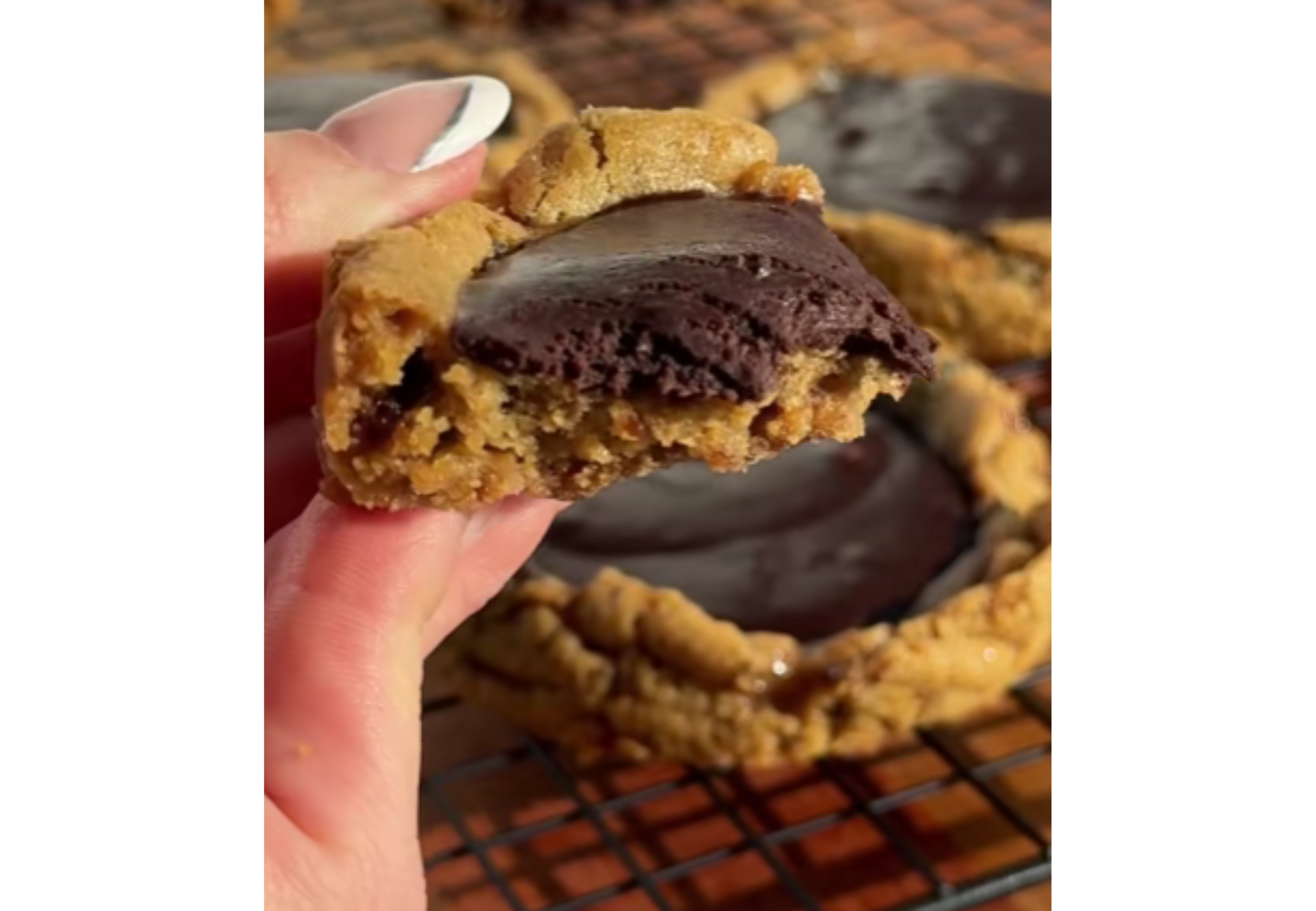 Así quedan las galletitas.