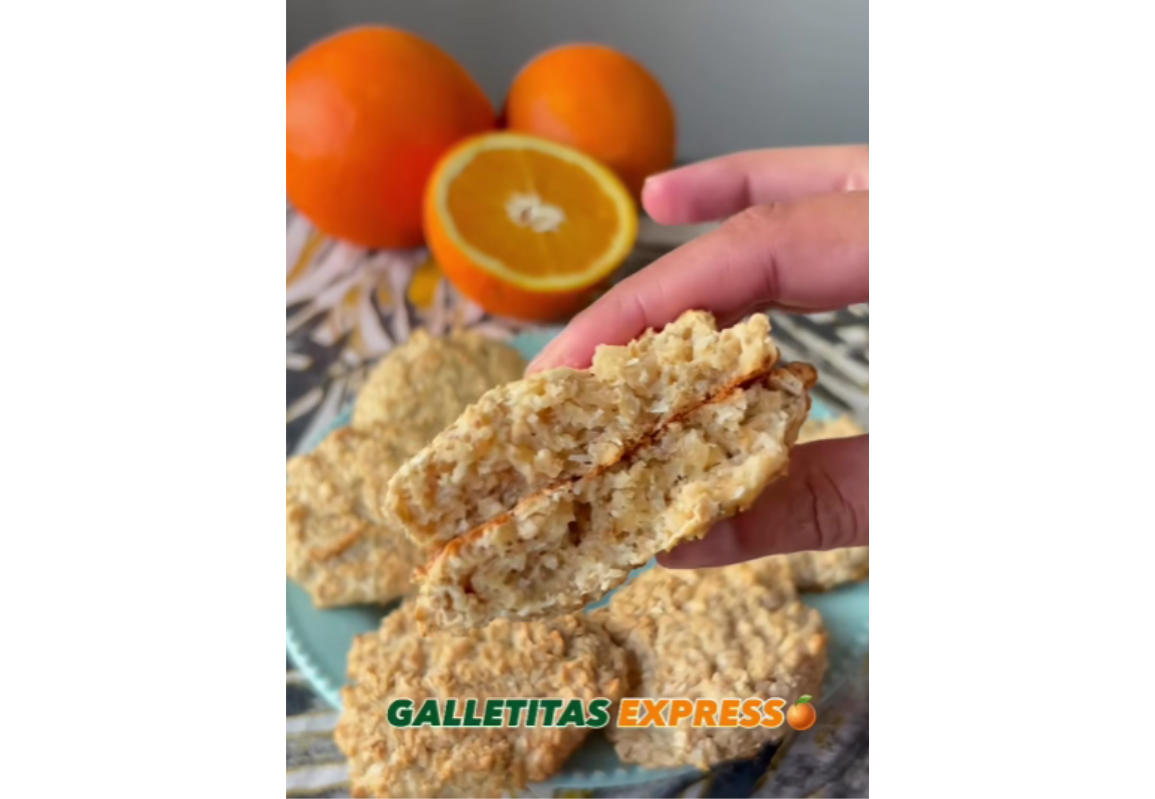 Así quedan las galletitas con esta receta.