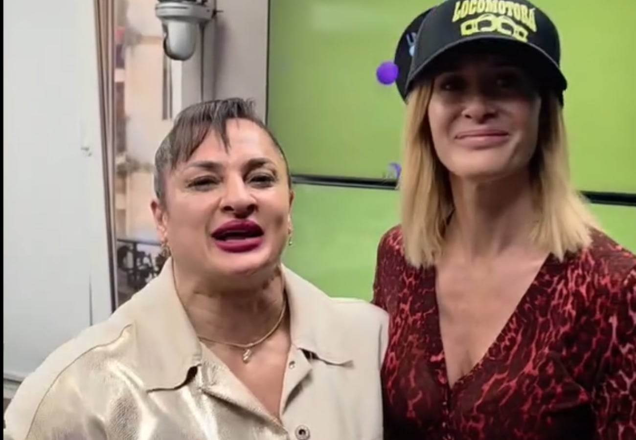El encuentro entre Locomotora Oliveras y Julieta Prandi.