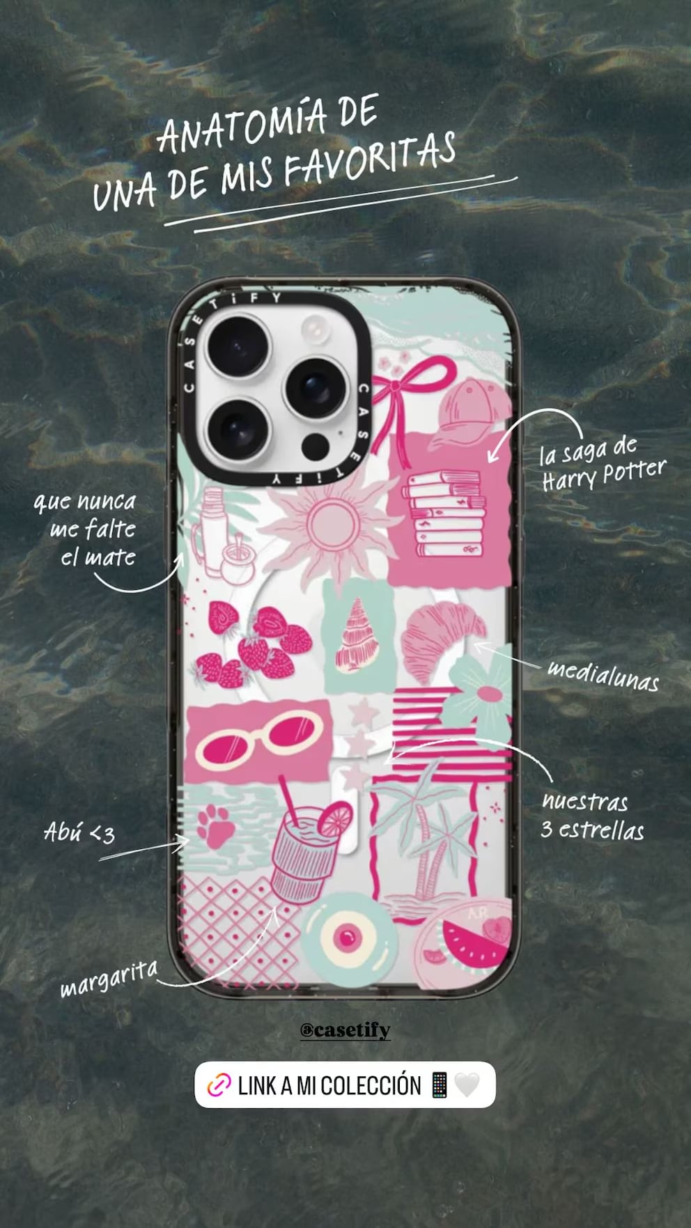 La funda de celular de Antonela Roccuzzo