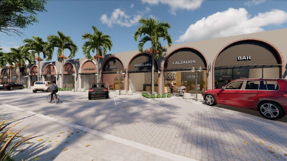 Cómo es el nuevo corredor comercial que se erige en la ciudad de Córdoba. (Foto: Prensa)