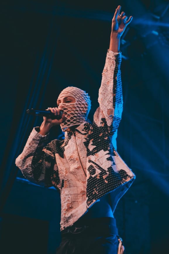 Seven Kayne en vivo. (Prensa Seven Kayne)