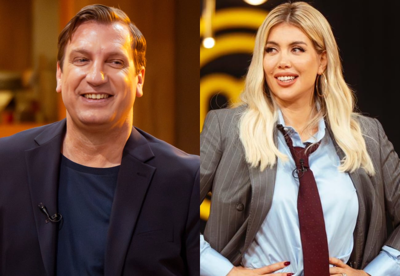 Maxi López y Wanda Nara.