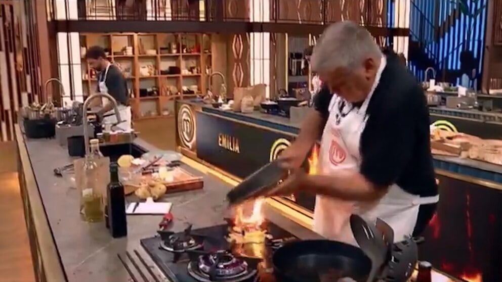 El incidente de Luis Ventura en MasterChef Celebrity que preocupó a sus compañeros