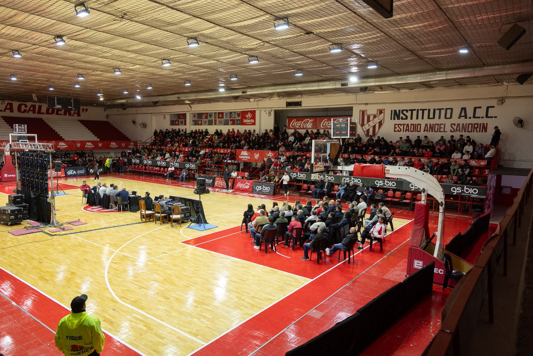 Se realizó la Asamblea de Instituto en el estadio Ángel Sandrín. (Prensa Instituto)