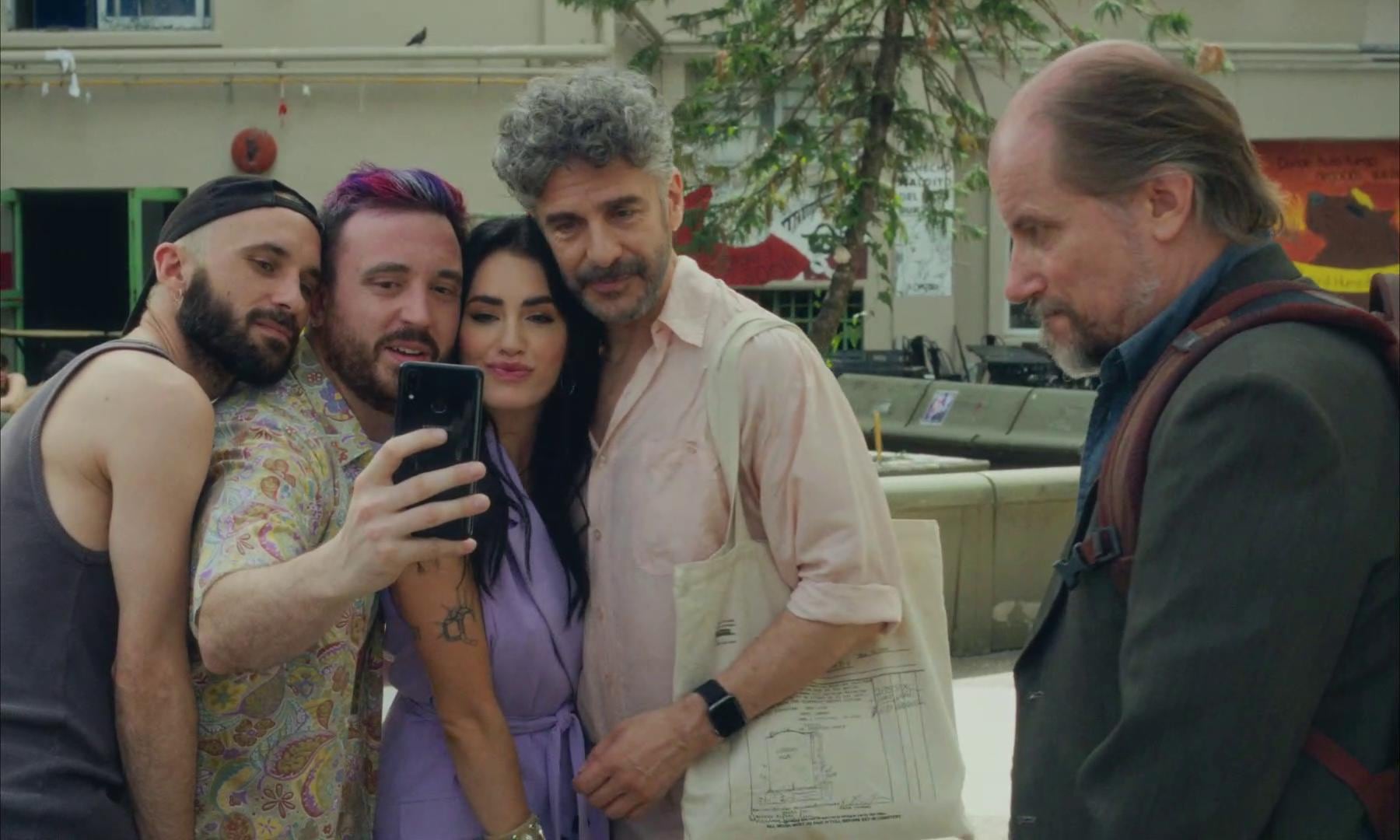 Lali Espósito y Leonardo Sbaraglia en Puan.