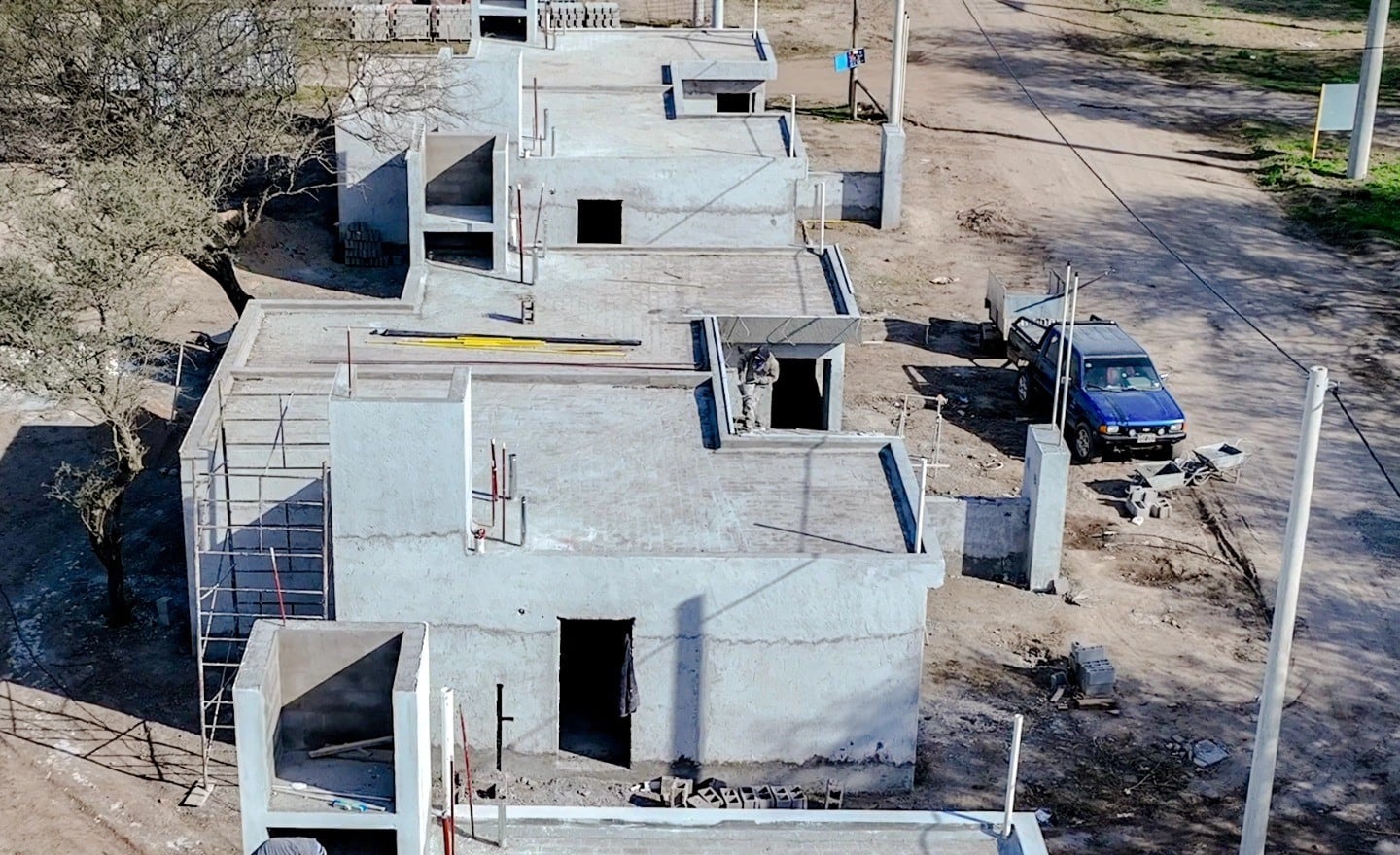 Son 89 la viviendas que el Municipio de Arroyito actualmente tiene en ejecución