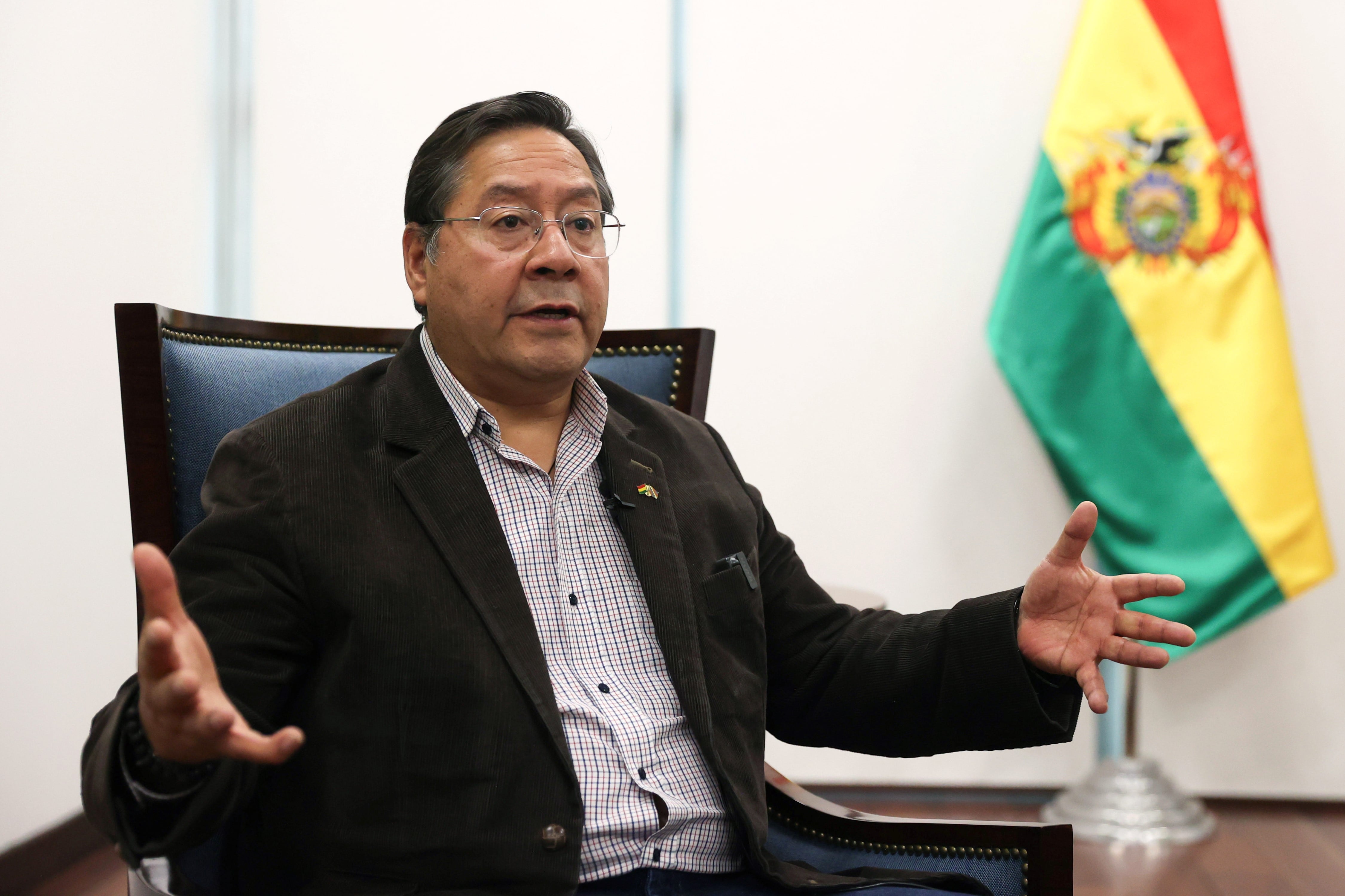 El presidente de Bolivia, Luis Arce, asegura que el exmandatario Evo Morales es responsable de haber