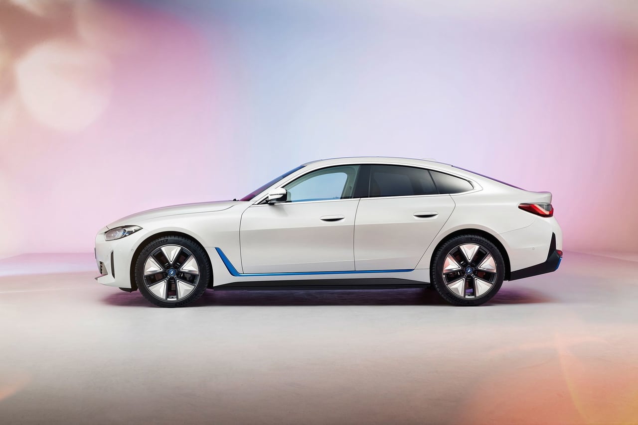 El BMW i4 M60 que eligió Mastantuono