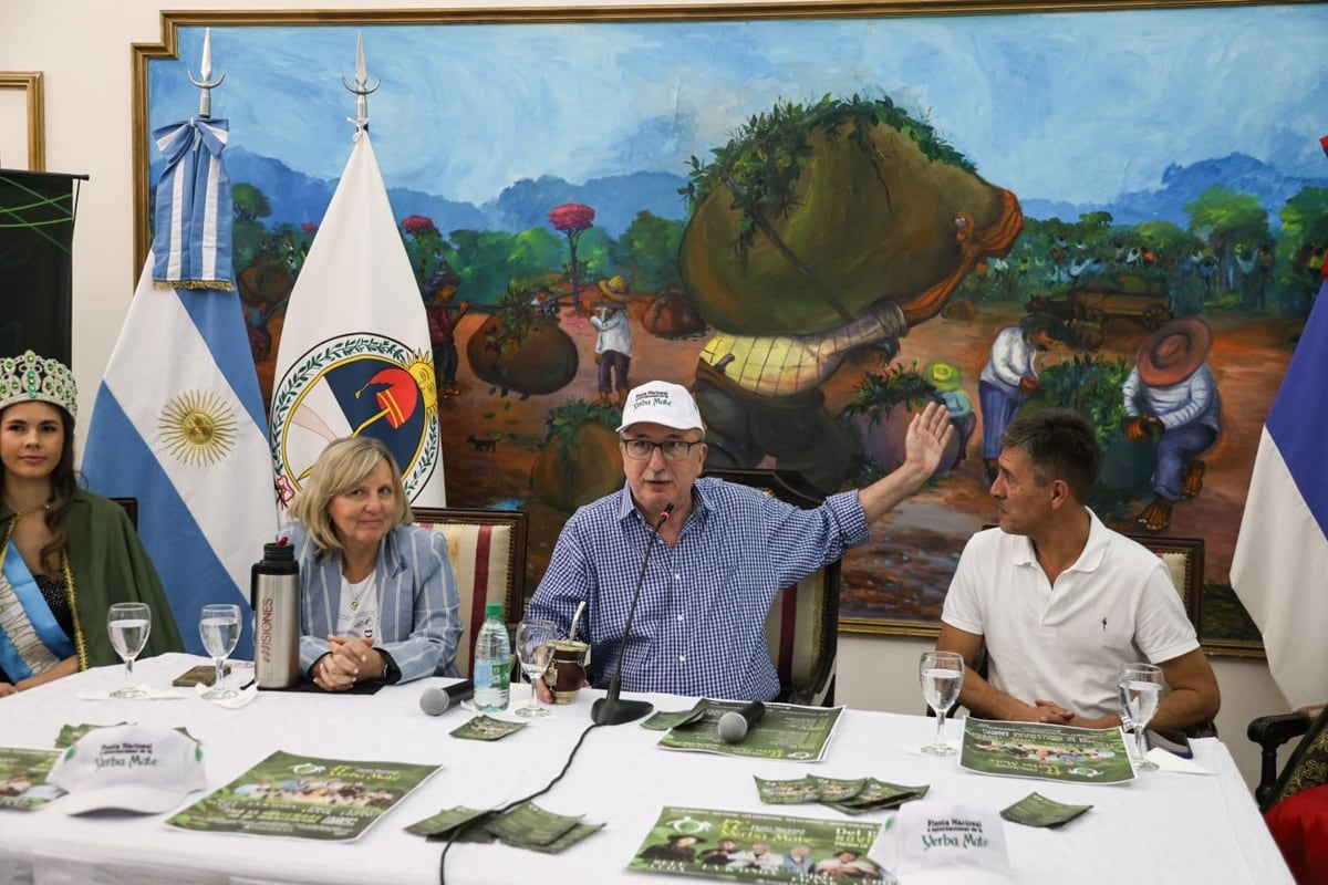 Misiones lanzó la 47ª Fiesta Nacional e Internacional de la Yerba Mate.