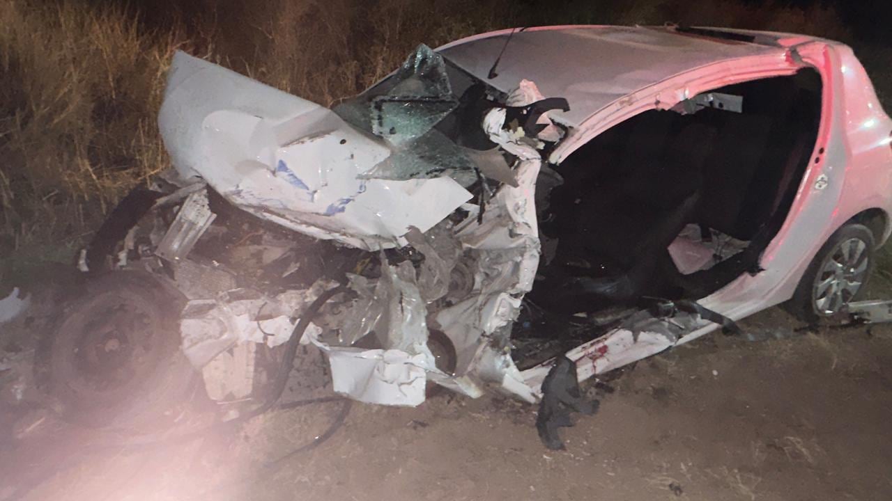 El rodado en el que se movilizaba la víctima fatal.