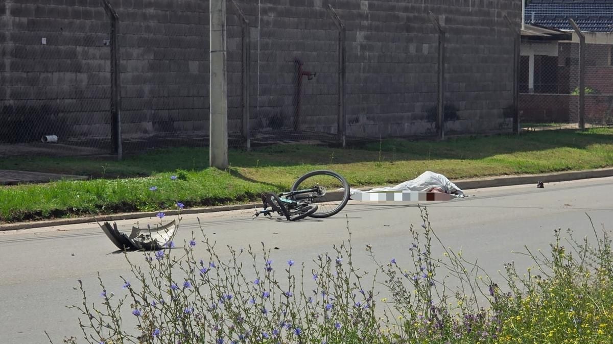 La escena de la tragedia en Colonia Caroya.