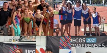 Coronel Rosales obtuvo 6 medallas en los Juegos Bonaerenses 2021.