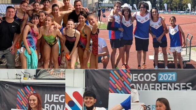 Coronel Rosales obtuvo 6 medallas en los Juegos Bonaerenses 2021.