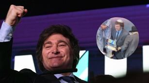 Javier Milei fue distinguido en Miami.