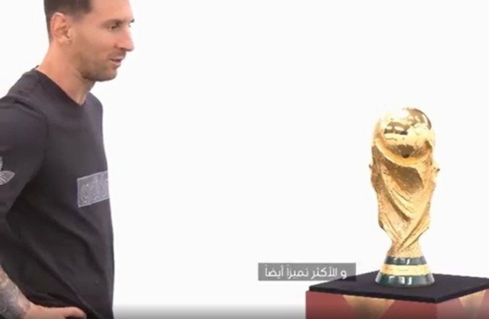 El video viral de Lionel Messi con la Copa del Mundo: “Es la más especial”