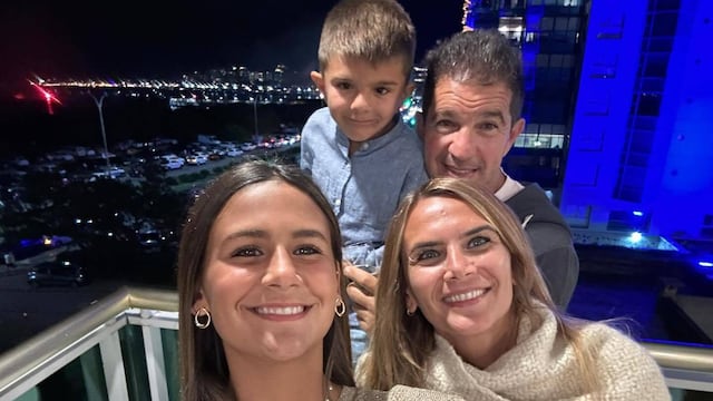La familia de la periodista rosarina incluye a Uma Fabbiani.