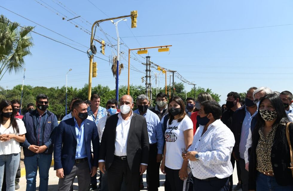 Inauguraron en Famaillá la obra de acceso desde la Ruta Provincial 301