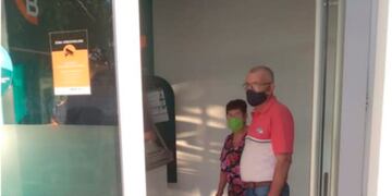 Ticino. La pareja de jubilados estuvo a punto de ser estafada por delincuentes. (Policía de Córdoba)