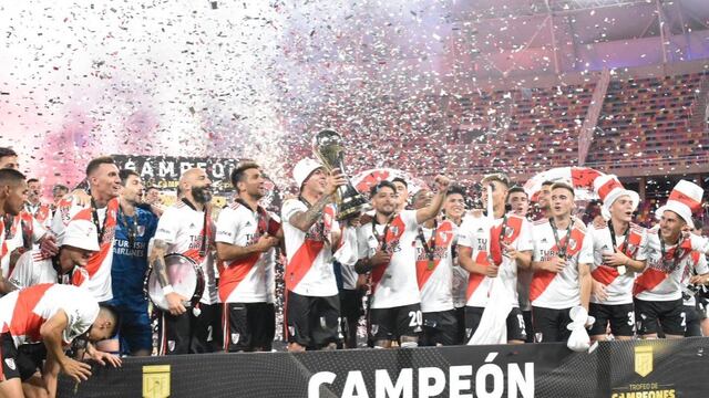 River se coronó campeón del Trofeo de Campeones.