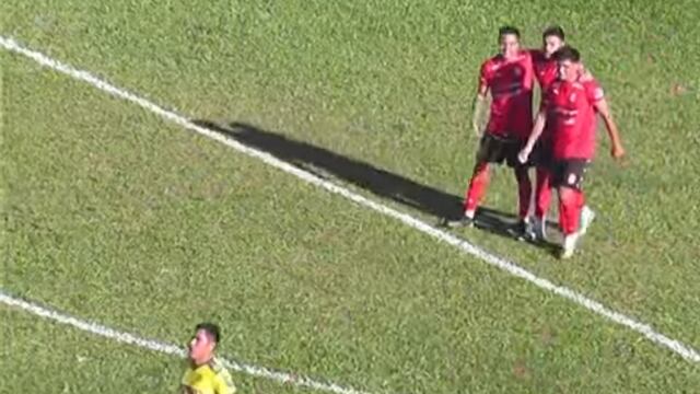 El segundo gol de Ibañez fue festejado con entusiasmo