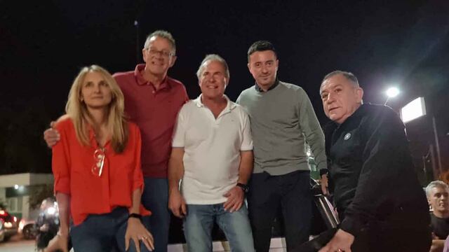 Elecciones en Hernando: Gabriela Browuer de Koning, Ricardo Bianchini, Gustavo Bottaso, Rodrigo de Loredo y Luis Juez. (La Voz)