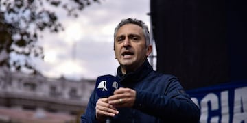 Andrés "Cuervo" Larroque analiza, junto con el oficialismo, un nuevo llamado a la oposición. Foto: La Voz.