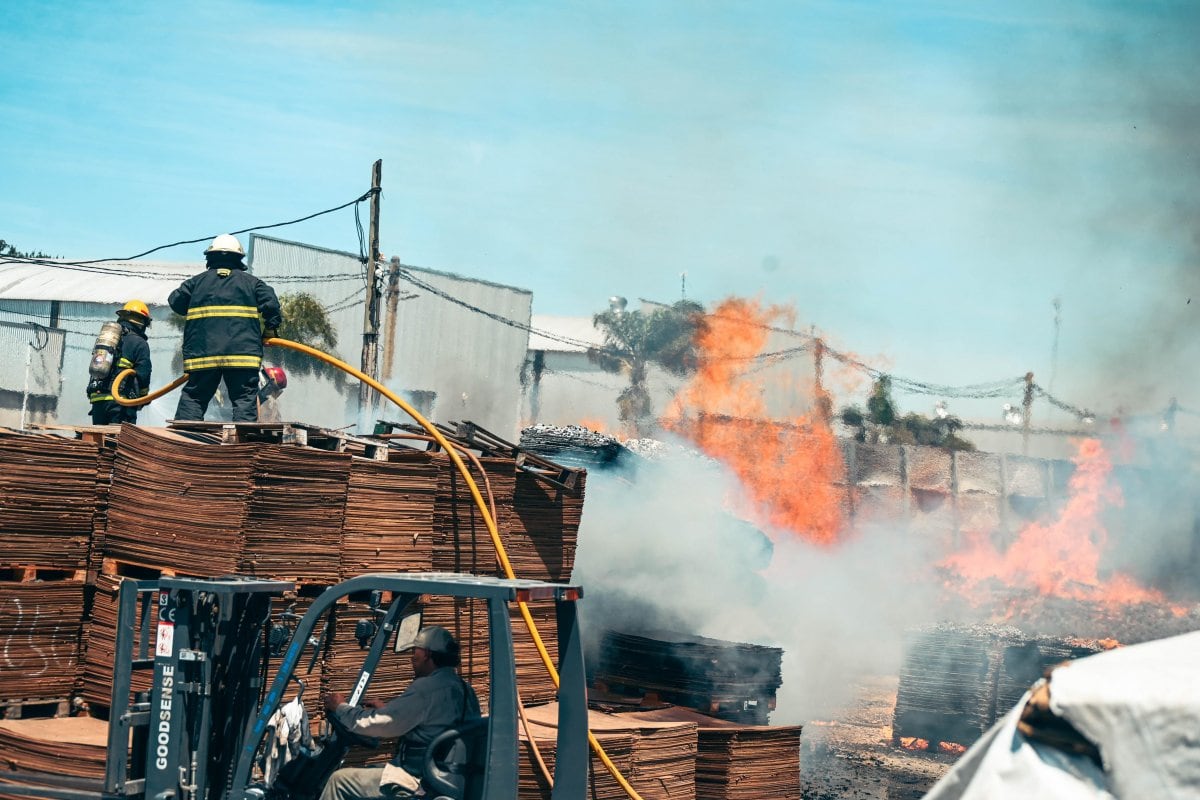 Incendio en Gualeguaychú