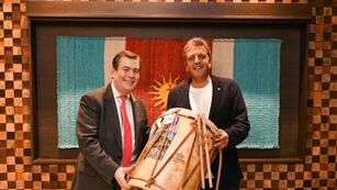 Gerardo Zamora y Sergio Massa