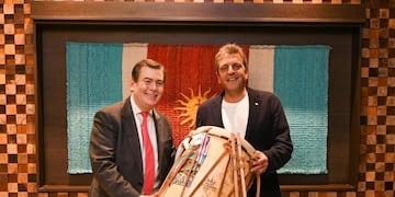 Gerardo Zamora y Sergio Massa