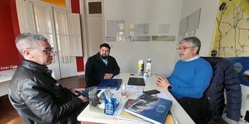 El Director de Turismo mantuvo una reunión con representantes con representantes de UTHGRA Tres Arroyos