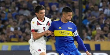 Los locales igualaron con los rojinegros durante el último duelo en la Bombonera.