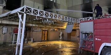 Incendio en hospital de Bagdad causó 83 muertes