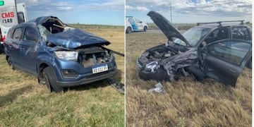 El puntaltense Sergio Rafael Cavalier fue impactado por un Corsa y a causa de las lesiones trasladado al Hospital Penna.