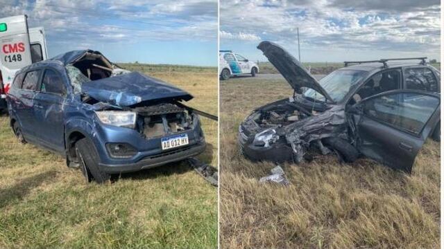 El puntaltense Sergio Rafael Cavalier fue impactado por un Corsa y a causa de las lesiones trasladado al Hospital Penna.