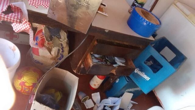 Robaron mercadería y objetos del club Guaraní de Eldorado.