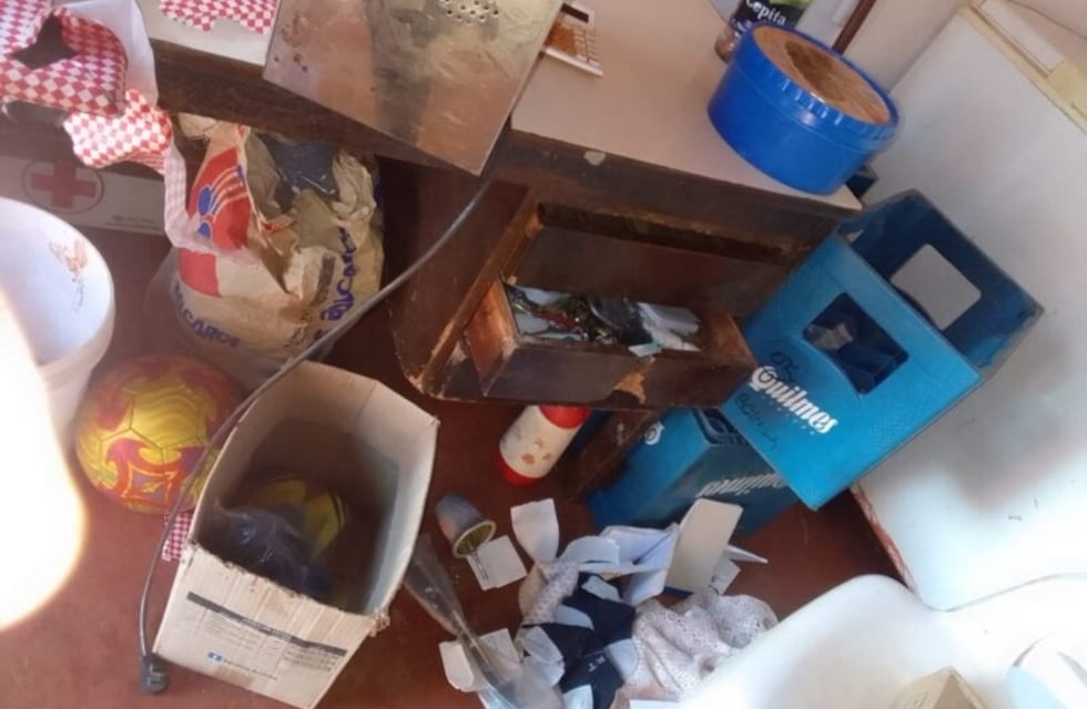 Robaron mercadería y objetos del club Guaraní de Eldorado