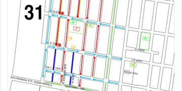 Cambio de sentido de calles en el barrio Jardín