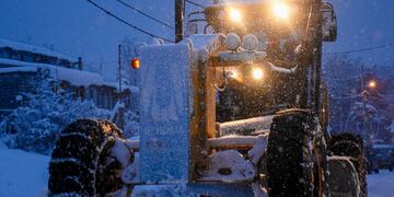 Se llevaron a cabo tareas inherentes al Operativo Invierno en el Valle de Andorra