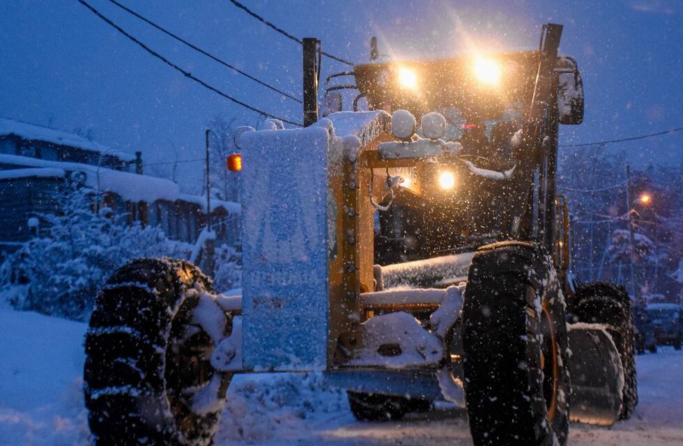 Comenzaron en Ushuaia los trabajos por el Operativo Invierno