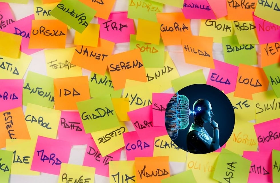 ¿Era obvio? La inteligencia artificial reveló el nombre de mujer y hombre más usado del mundo