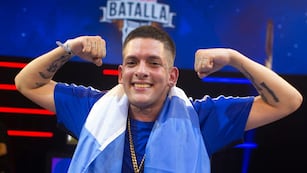 Klan perseveró y triunfó. (Red Bull Batalla/ Gustavo Cherro)