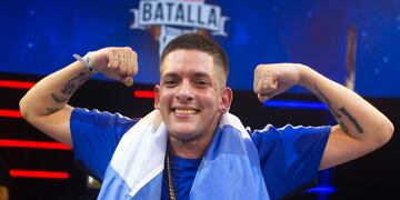 Klan perseveró y triunfó. (Red Bull Batalla/ Gustavo Cherro)