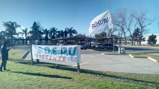 El Soepu quiere que se sostenga el funcionamiento de la planta del cordón industrial.