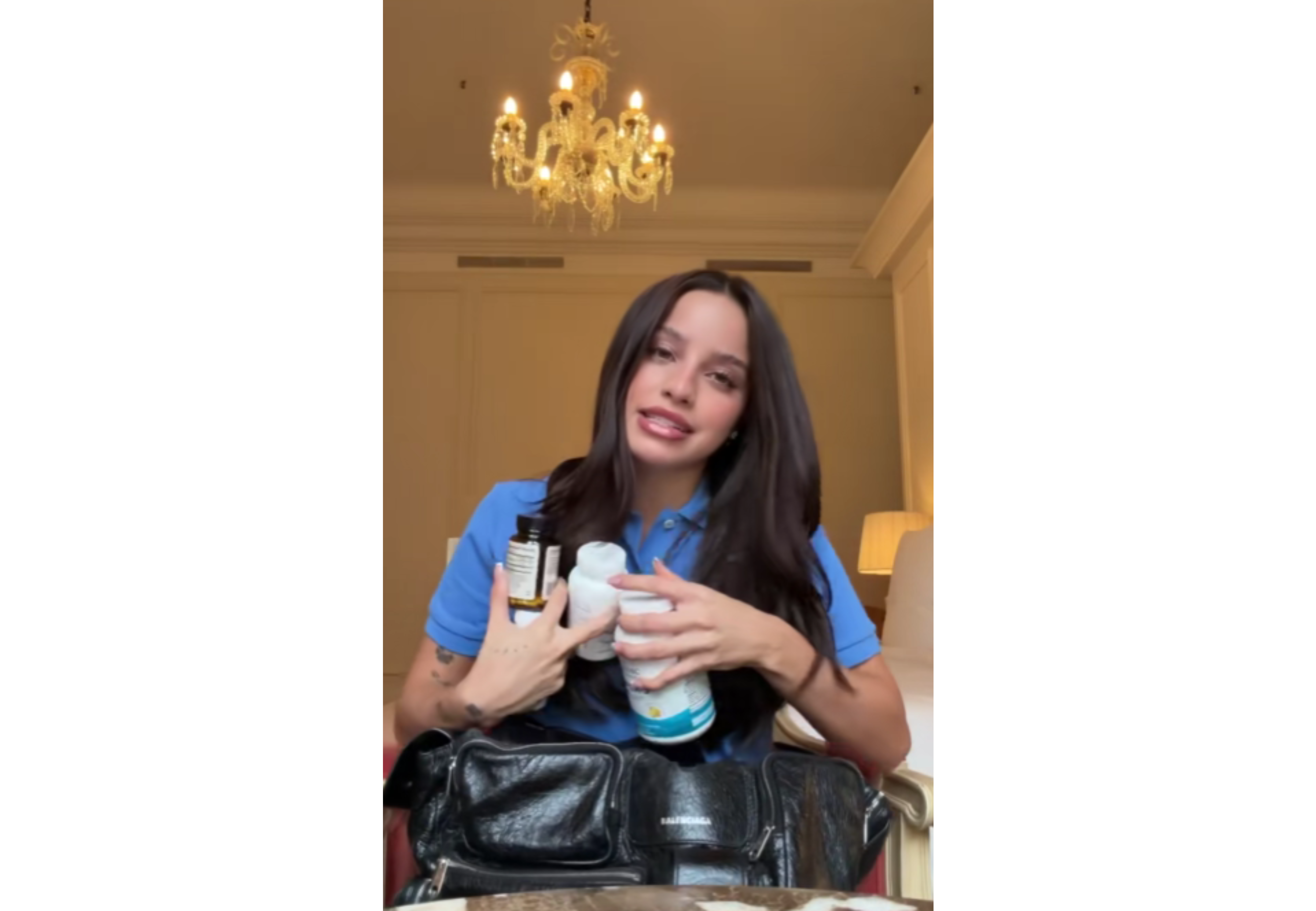 La cantante sorprendió a todos.