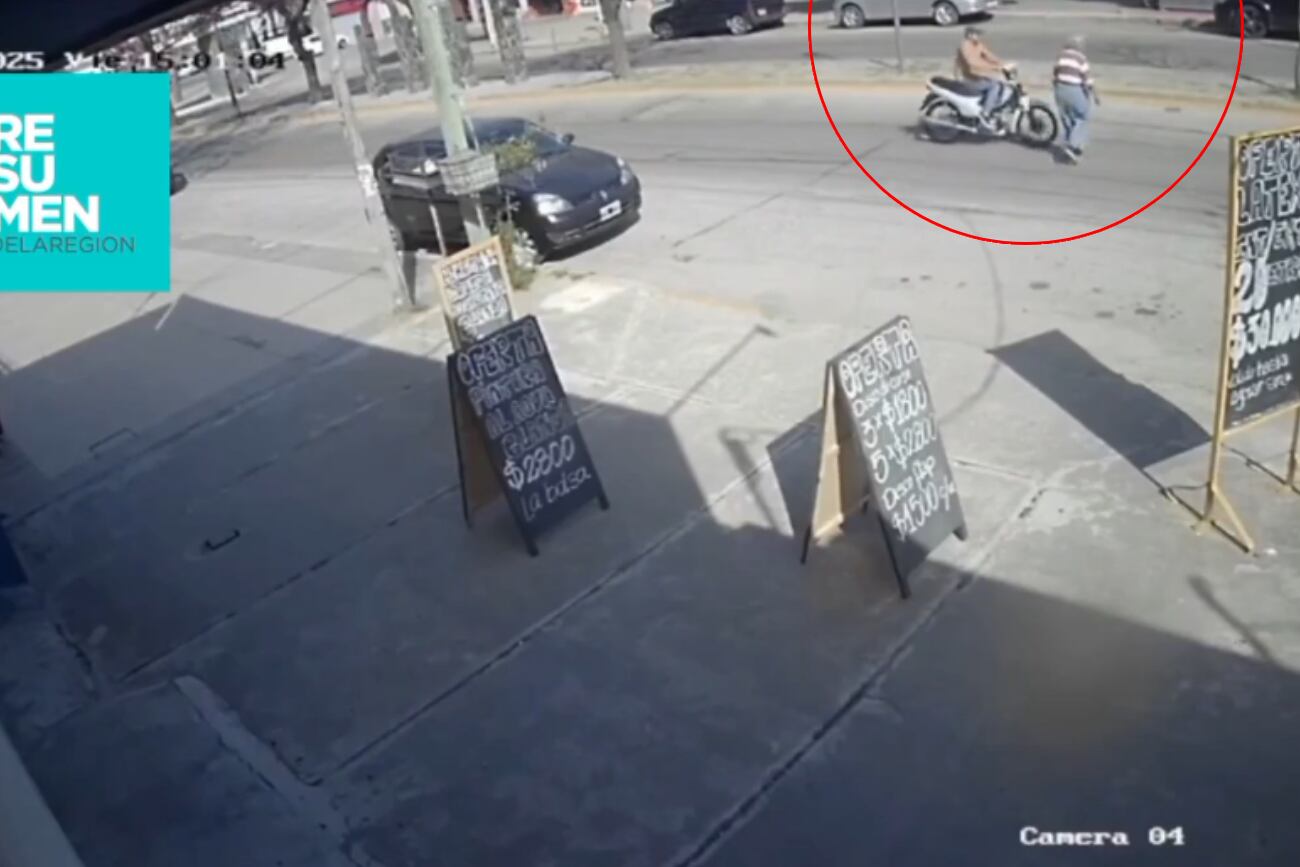 Siniestro en Alta Gracia (Captura de video).