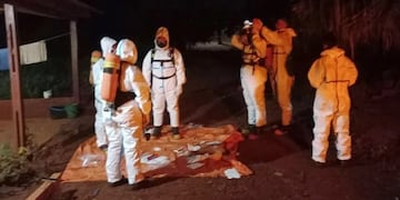 Hallaron un cuerpo con avanzada descomposición dentro de una vivienda en Puerto Iguazú.