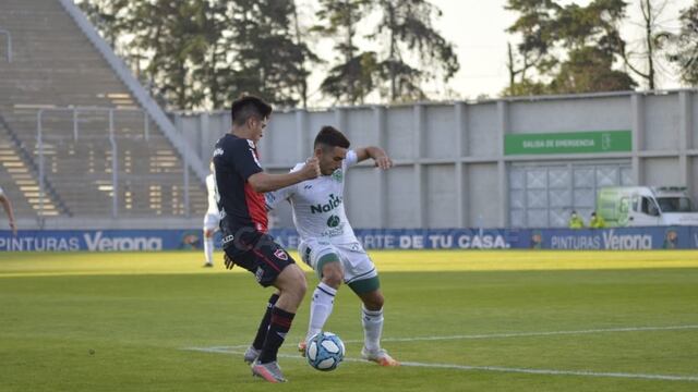 Jonatan Cristaldo reapareció como titular en el Estadio Único luego de una lesión. (@casarmientoof)