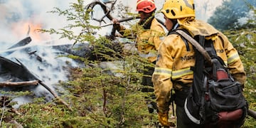 Incendio forestal.