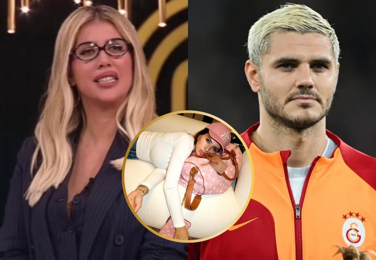 Wanda Nara, la China Suárez y Mauro Icardi.
